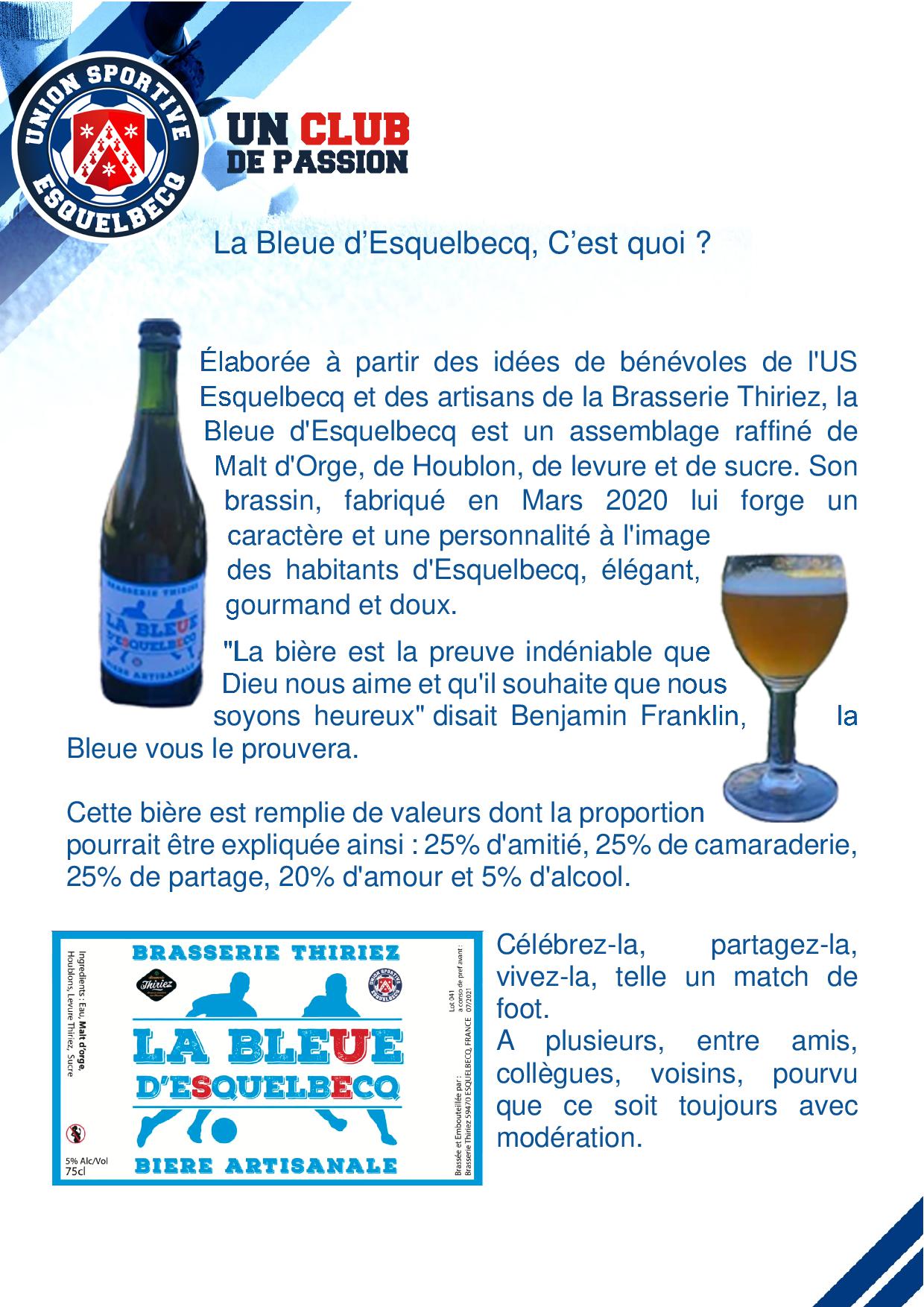la bleue c est quoi